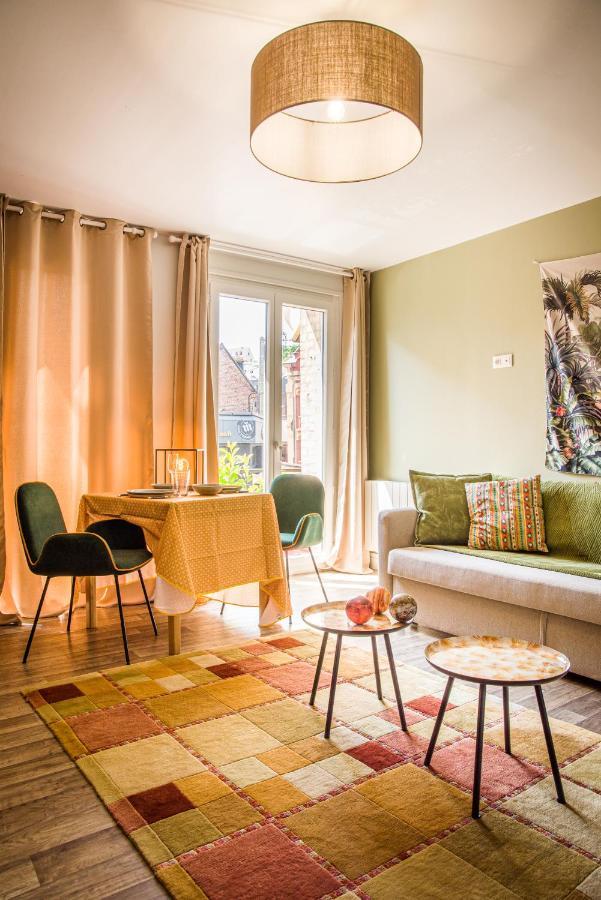 Grand Studio, Centre Ville Renove Et Lumineux 디에프 외부 사진